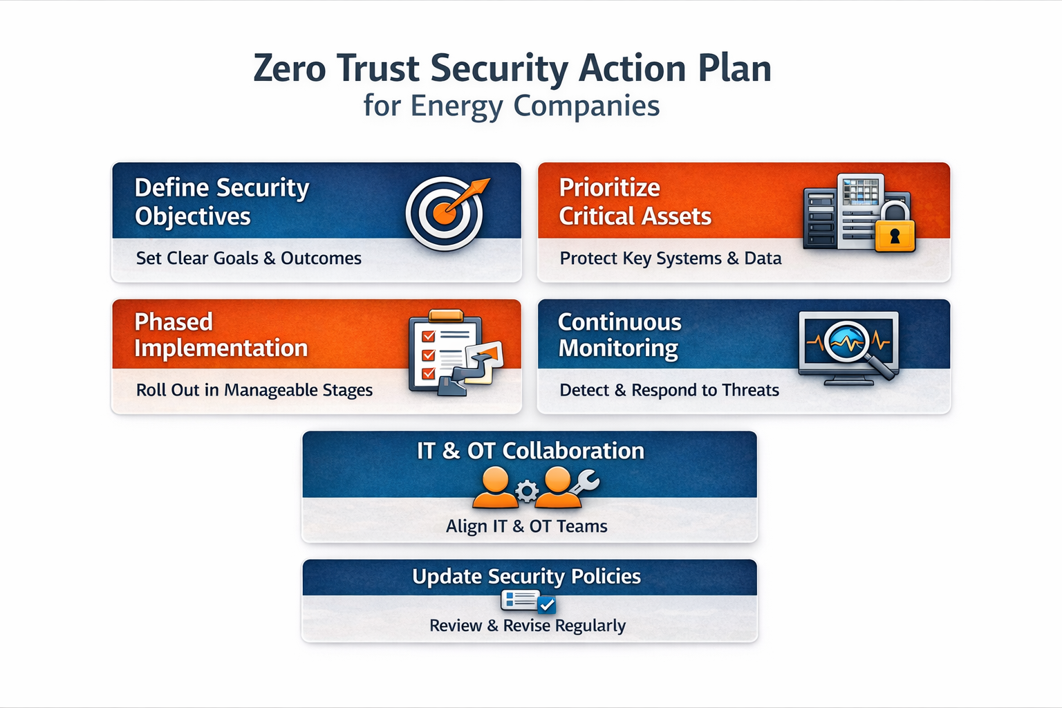 Action Plan - Building a Robust Zero Trust Security Model for Energy Companies